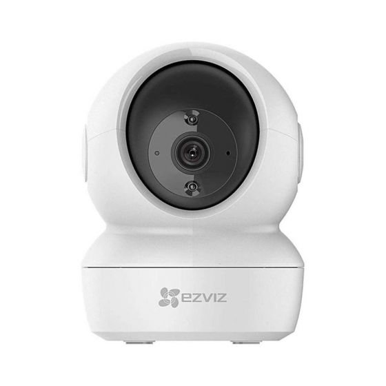 Ezviz 1080P Smart Security Camera, Wi-Fi, Pan and Tilt, White and Black - C6N