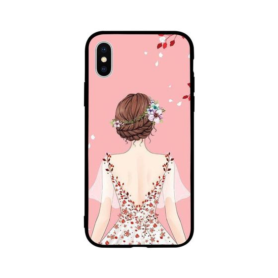 Paradise Girl Printed Back Cover for Apple iPhone XS