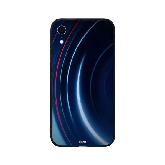 Ripple Effect Pattern Printed Back Cover for Apple iPhone XR