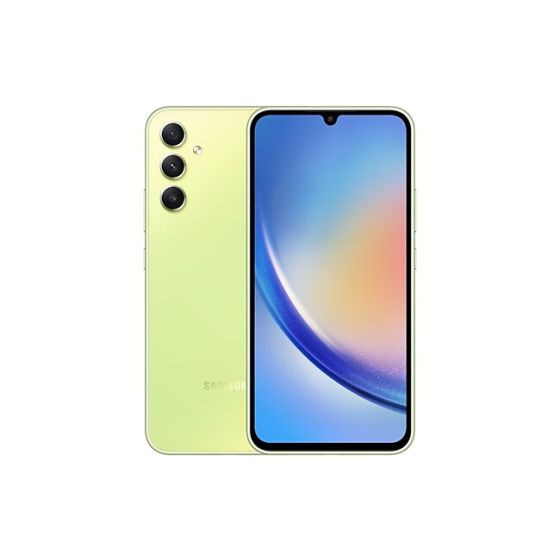 سامسونج جالكسي A34 بشريحتين، 128 جيجا، رام 8 جيجا، شبكة 4G LTE - ليموني