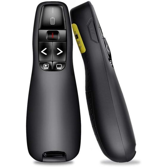 Elevea Wireless Laser Remote Control, Black - R400