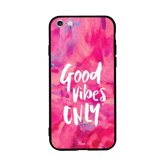 Good Vibes Only Printed Back Cover for Apple iPhone 6S Plus