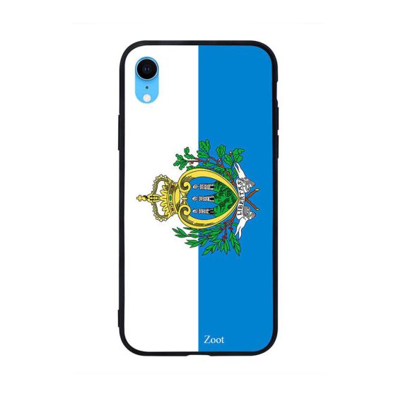 San Marino Flag Printed Back Cover for Apple iPhone XR