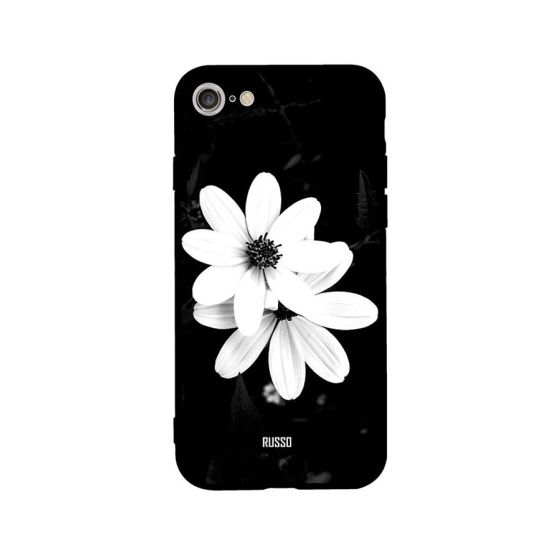 RUSSO TPU Flower Pattern Back Cover For IPhone SE