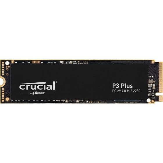 Crucial P3 Plus Internal Solid State Drive SSD, 500GB,  2.5 Inch, Black- ‎CT500P3PSSD8