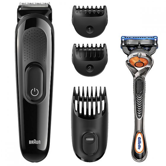 Braun Styling Kit 4-In-1 Hair and Beard Trimmer For Men - SK3000 