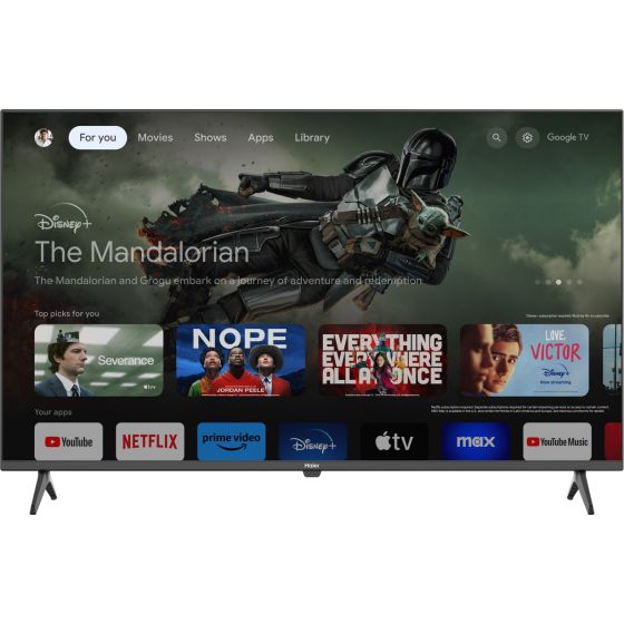 Haier 43 Inch FHD Smart LED TV with Built-in Receiver - H43K80EF