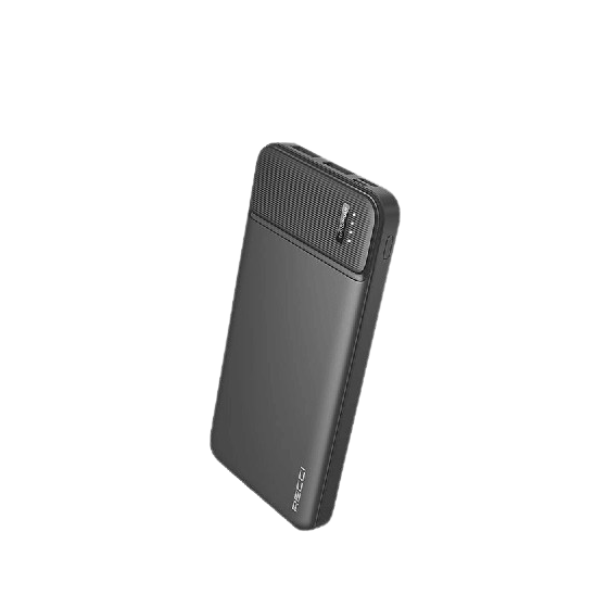 Recci Wired Power Bank, 10000mAh, Black - RPB-N16