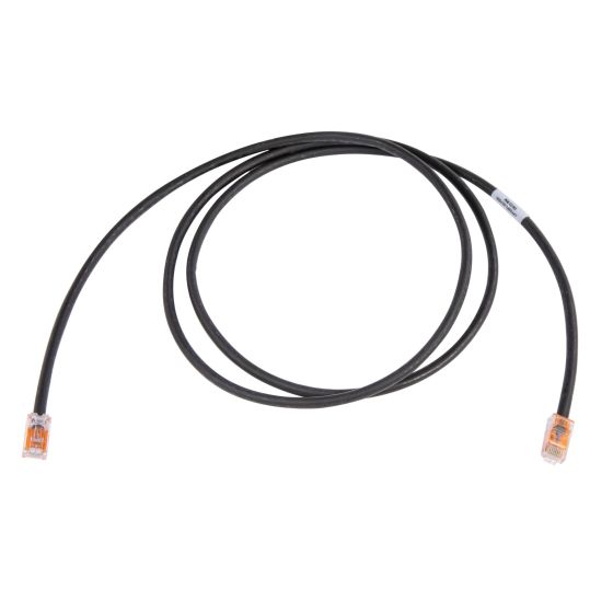 كابل توصيل RJ45 كوم سكوب سيستيماكس، 1 متر، 300 فولت، اسود - CPC3392