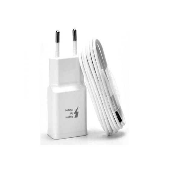 Wall Charger with USB Type-C Cable - White