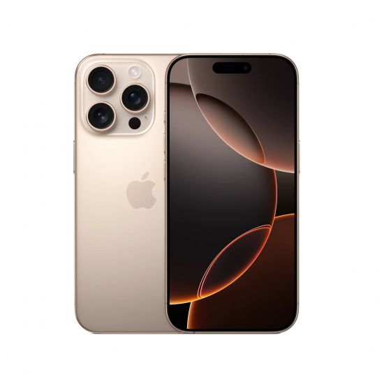 Apple iPhone 16 Pro, 256GB, 5G - Desert Titanium