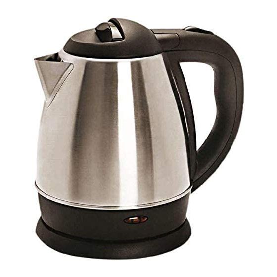 Hoho Electric Kettle, 1.5 Liters, 1500 W, Black and Silver - HKE1.5