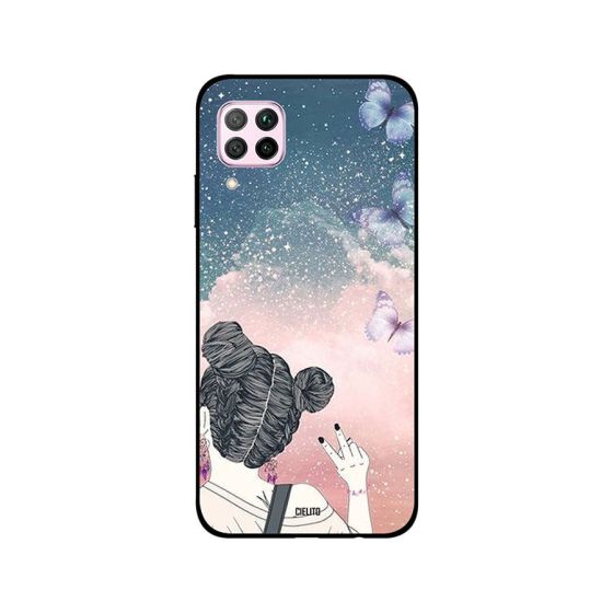 Cielito Cute Girl Yo Design Printed Back Cover for Huawei Nova 7i