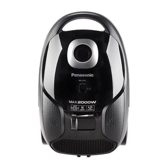 Panasonic Vacuum Cleaner, 2000 Watt, Black- MC-CG713