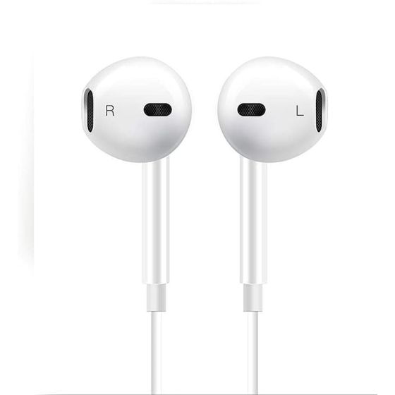 XO S31 Wired Headphones With Microphone - White