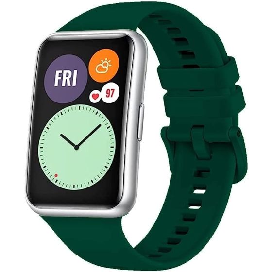 MARGOUN Compatible with HUAWEI WATCH FIT 2 Strap, Adjustable Silicone Sport Watch Bands Replacement Wristband Men Women