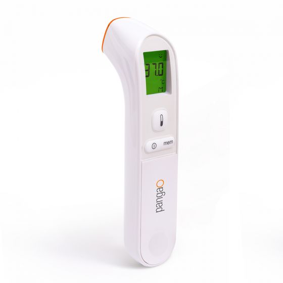 Pangao Non-Contact Temple Thermometer, White- PG-IRT1602