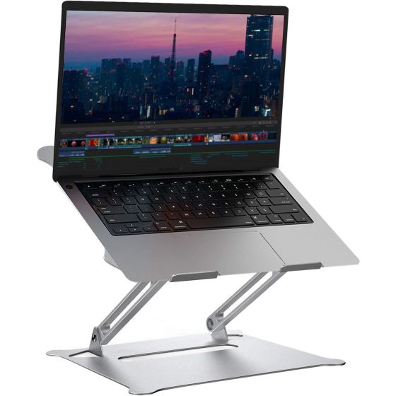 Sadocom Adjustable Laptops Stand - Silver