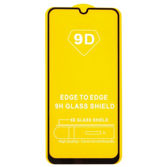 شاشة حماية زجاج 9D لسامسونج جالكسي A50 - اسود