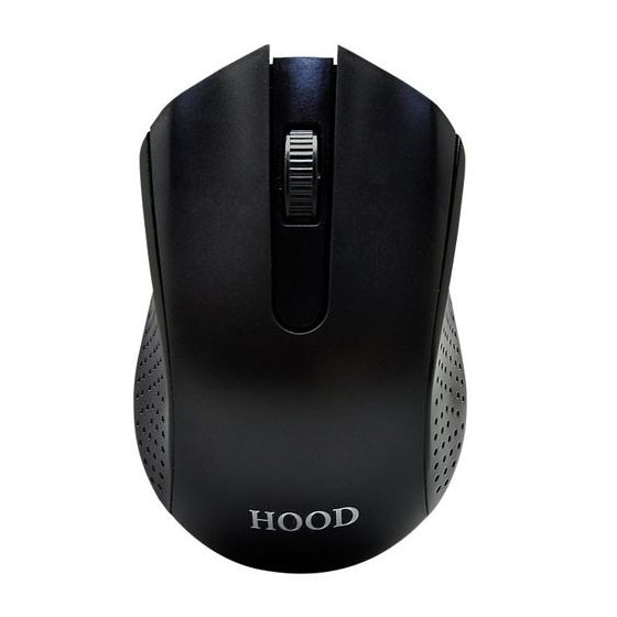 Porsh Dob Hood Wired Mouse, Black - M8001