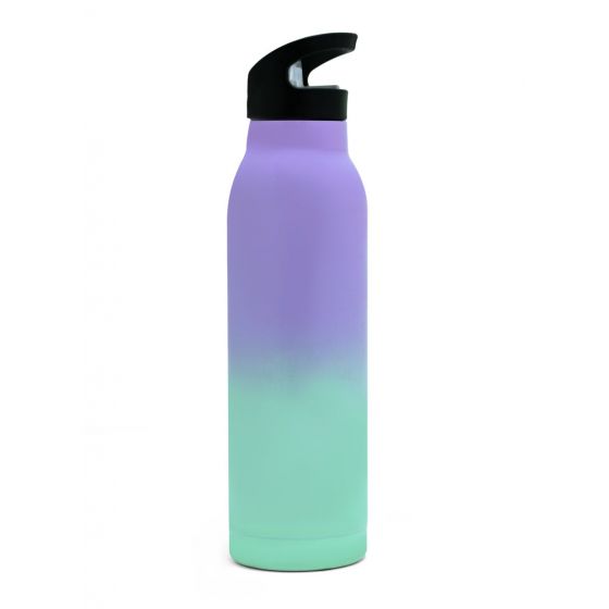 Home Thermal Flask, 500 ml - Blue and Mauve