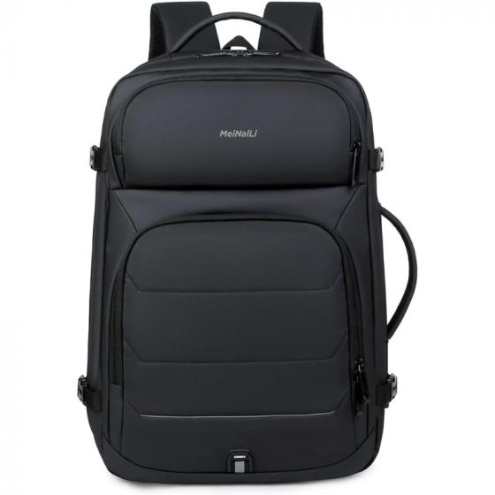 N Elegance Laptop Backpack for 17 Inch Laptops - Black