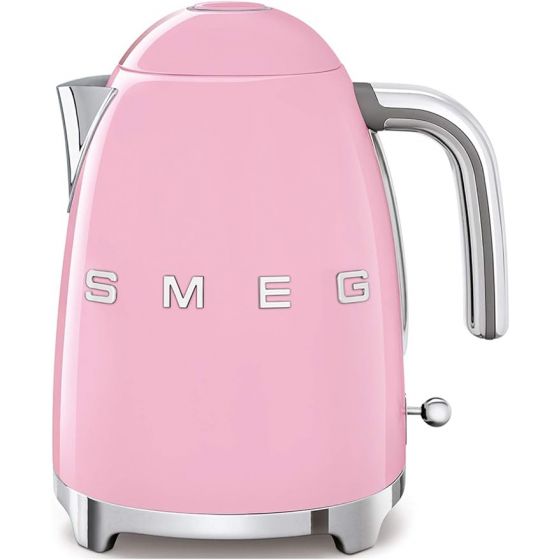 Smeg Electric Kettle, 1.7 liters, 2400 Watt, Pink - KLF03PKEU