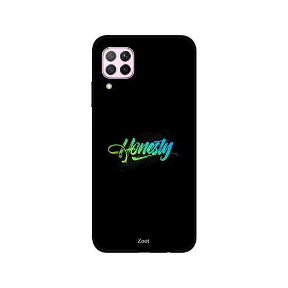 جراب ظهر زوت بطبعة عبارة Honesty لهواوي نوفا 7i