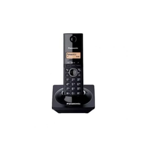 Panasonic Digital Cordless Phone with Handset, Black - KX-TG1711