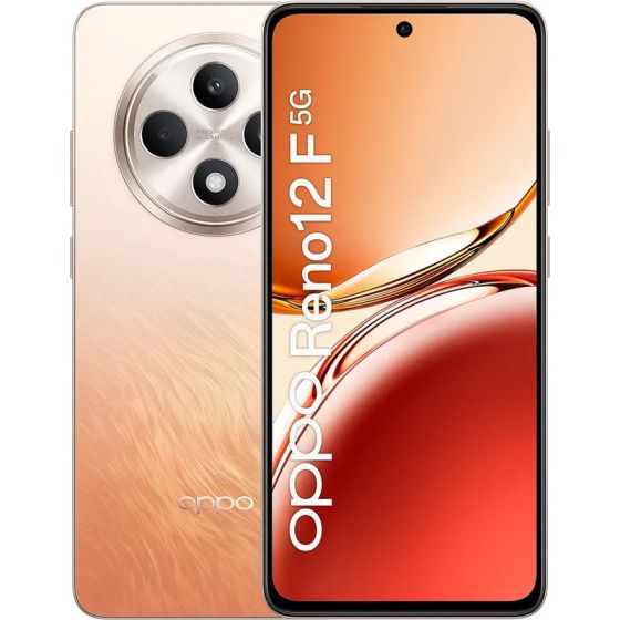 اوبو رينو 12 F، سعة 256 جيجا، 12 جيجا رام، شريحتين اتصال، شبكة 5G - برتقالي