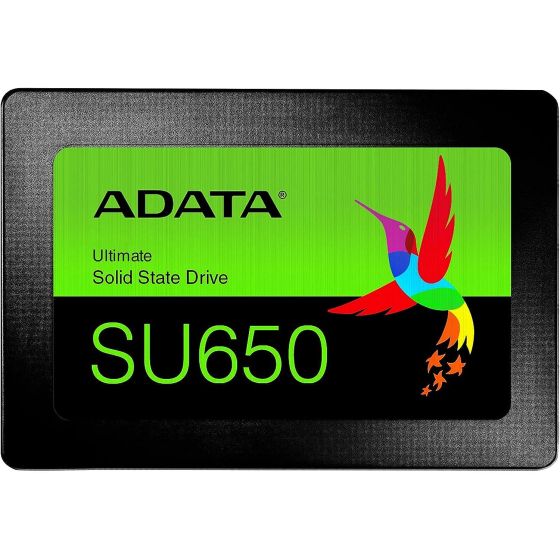 هارد SSD ايه داتا، 240 جيجا، اسود - SU650