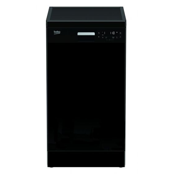 Beko Dishwasher 10 Persons, 6 Programs, Inverter Motor, Black- DFS26024B
