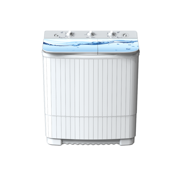 Fresh Diamond Top Load Half Automatic Washing Machine, With Dryer, 8 KG, White- FWT800PD