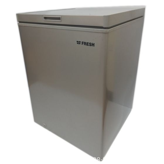 Fresh Defrost Chest Freezer, 140 Liters, Silver- FDF190F
