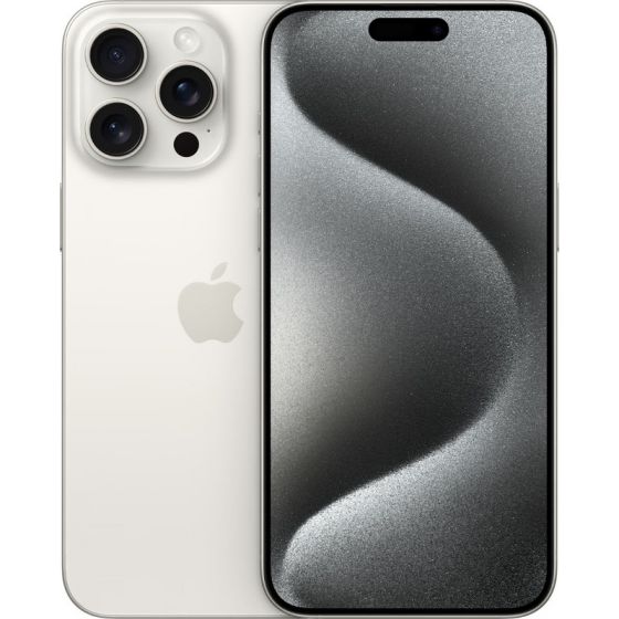 Apple iPhone 16 Pro Max, 256GB, 8GB RAM, 5G LTE - White Titanium