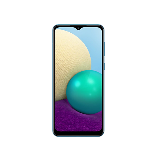 Samsung Galaxy A02 Dual Sim, 32GB, 3GB RAM, 4G LTE - Blue