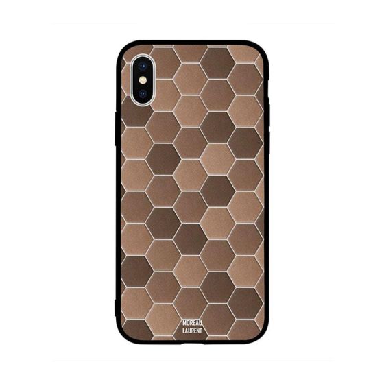 جراب ظهر مطبوع لابل ايفون XS