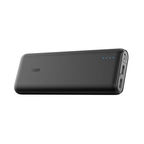 Anker PowerCore Power bank, 15600 mAh, Black - A1252H11