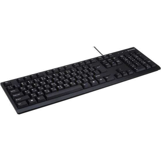Gigamax Gm-5000 English And Arabic Wired Keyboard - Black