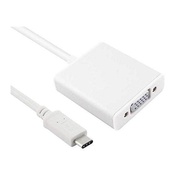 Usb Type-C to Vga Adapter Cable, 28 Cm - White