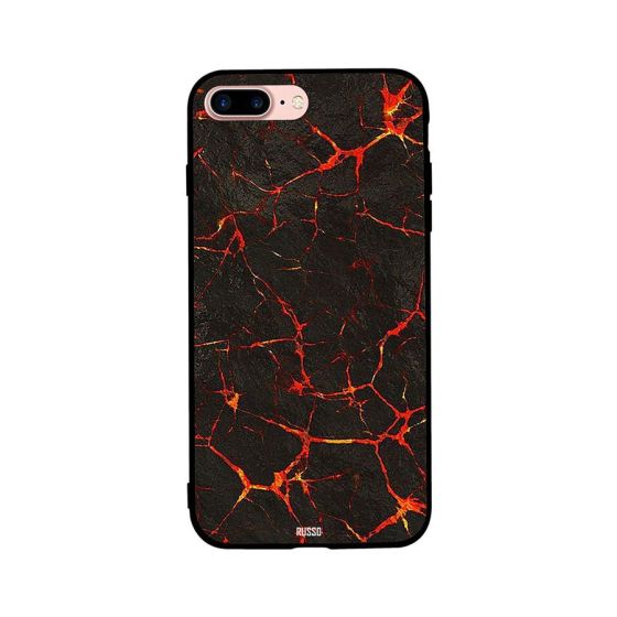 Lava Marble Pattern Printed Back Cover for Apple iPhone 7 Plus