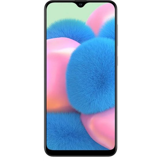 سامسونج جالكسي A30s بشريحتين اتصال، 64 جيجا، 4G LTE- ابيض 