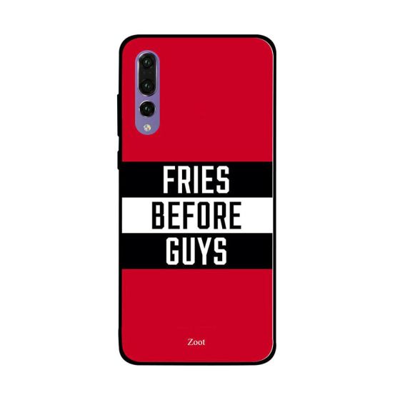 Zoot Fries Before Guys Printed Back Cover for Huawei P20 Pro