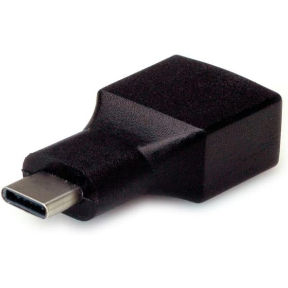Keendex Kx2360 OTG Male Type-C USB 3.1 to Female USB 3.0 Converter Cable - Black and Silver