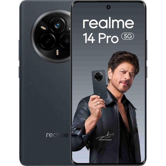 Realme 14 Pro, 256GB, 12GB RAM  5G, Dual SIM- Suede Grey