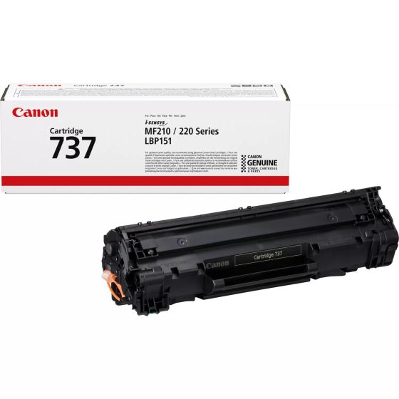 خرطوشة حبر كانون 737، اسود - LBP151