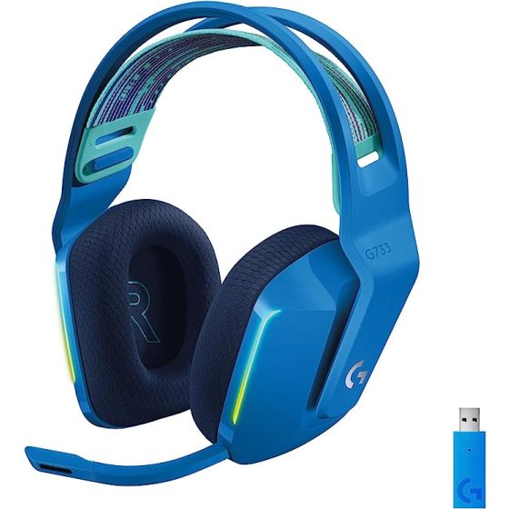 Logitech® G733 LIGHTSPEED Wireless RGB Gaming Headset - BLUE - 2.4GHZ - EMEA