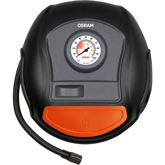 OSRAM Tyre Inflater Pump, Black and Orange - OTI200