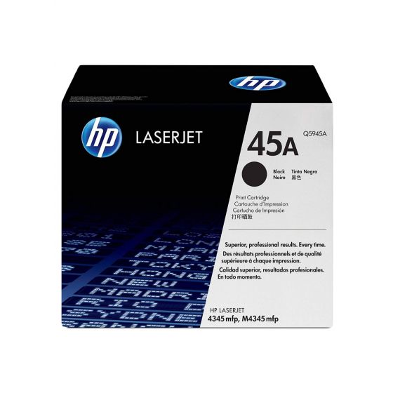 خرطوشة حبر اتش بي 45A ليزر جيت، اسود - Q5945A