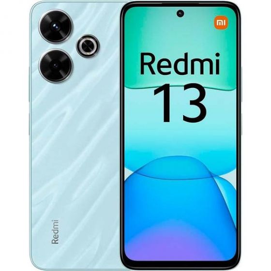 شاومي ريدمي 13، سعة 128 جيجا، رام 8 جيجا، شبكة 4G LTE، شريحتين اتصال - ازرق